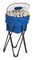 CC Home Furnishings Portable Fold-Up Standing Cooler For Picnics & Tailgating - 72 Cans - Royal Blue